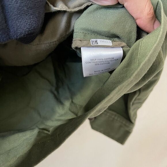 ModCloth olive green embroidered utility jacket - Picture 5 of 7